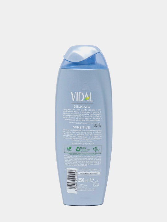 Гель для душа Vidal Talco Liquido, 250 мл
