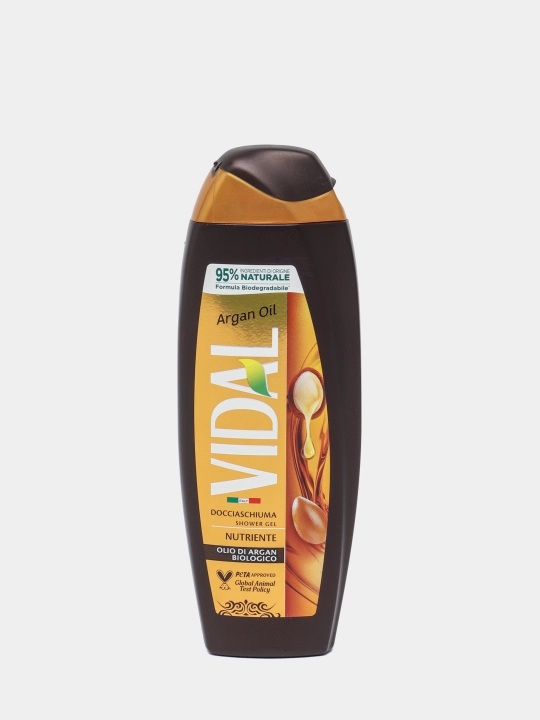 Гель для душа Vidal Argan Oil, с маслом арганы, 250 мл