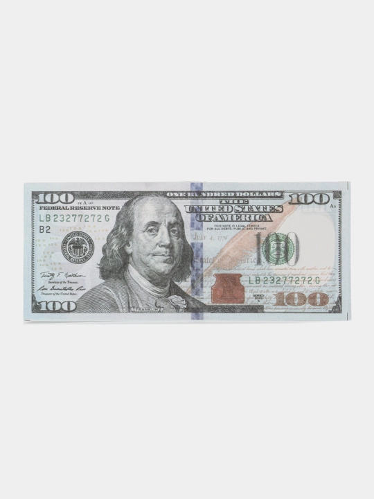 Доллар сувенир, сувенирные деньги для украшения, купюра, 100 USD, 50 USD