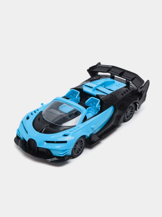 Радиоуправляемая машина для детей, с пультом управления Bugatti Speed Car 1:18