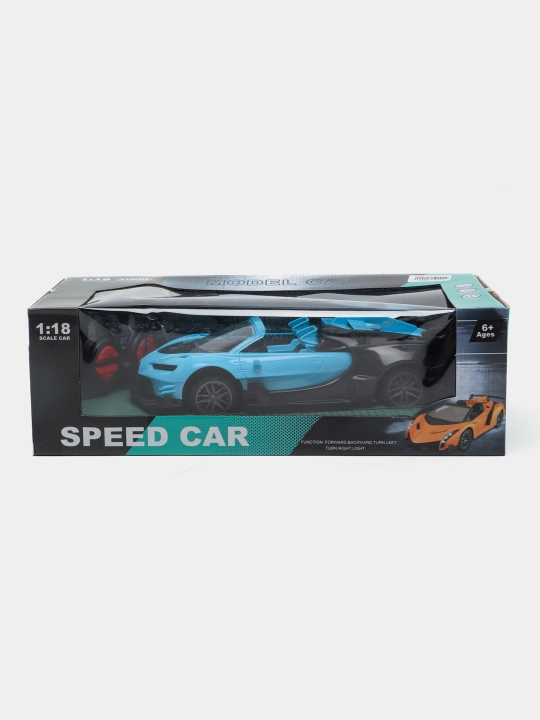 Радиоуправляемая машина для детей, с пультом управления Bugatti Speed Car 1:18