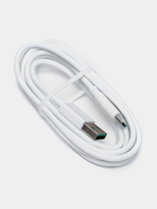 Кабель на 5А быстрой зарядки USB Type-C, Vooc 3.0 и SuperCharge - 