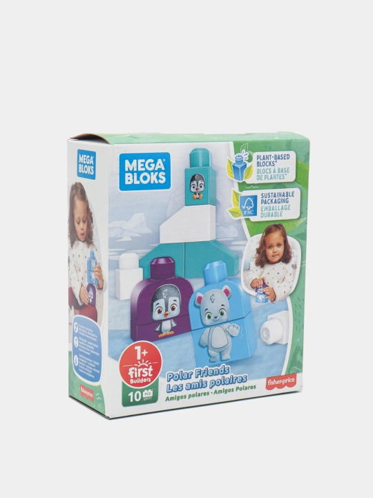 Konstruktor Mattel Mega Blocks Mega Bloks GPT77 Polar do'st