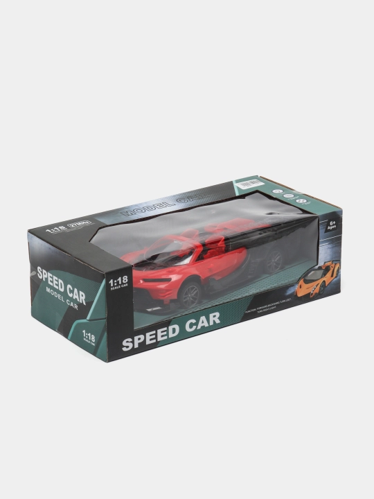 Радиоуправляемая машина для детей, с пультом управления Bugatti Speed Car 1:18