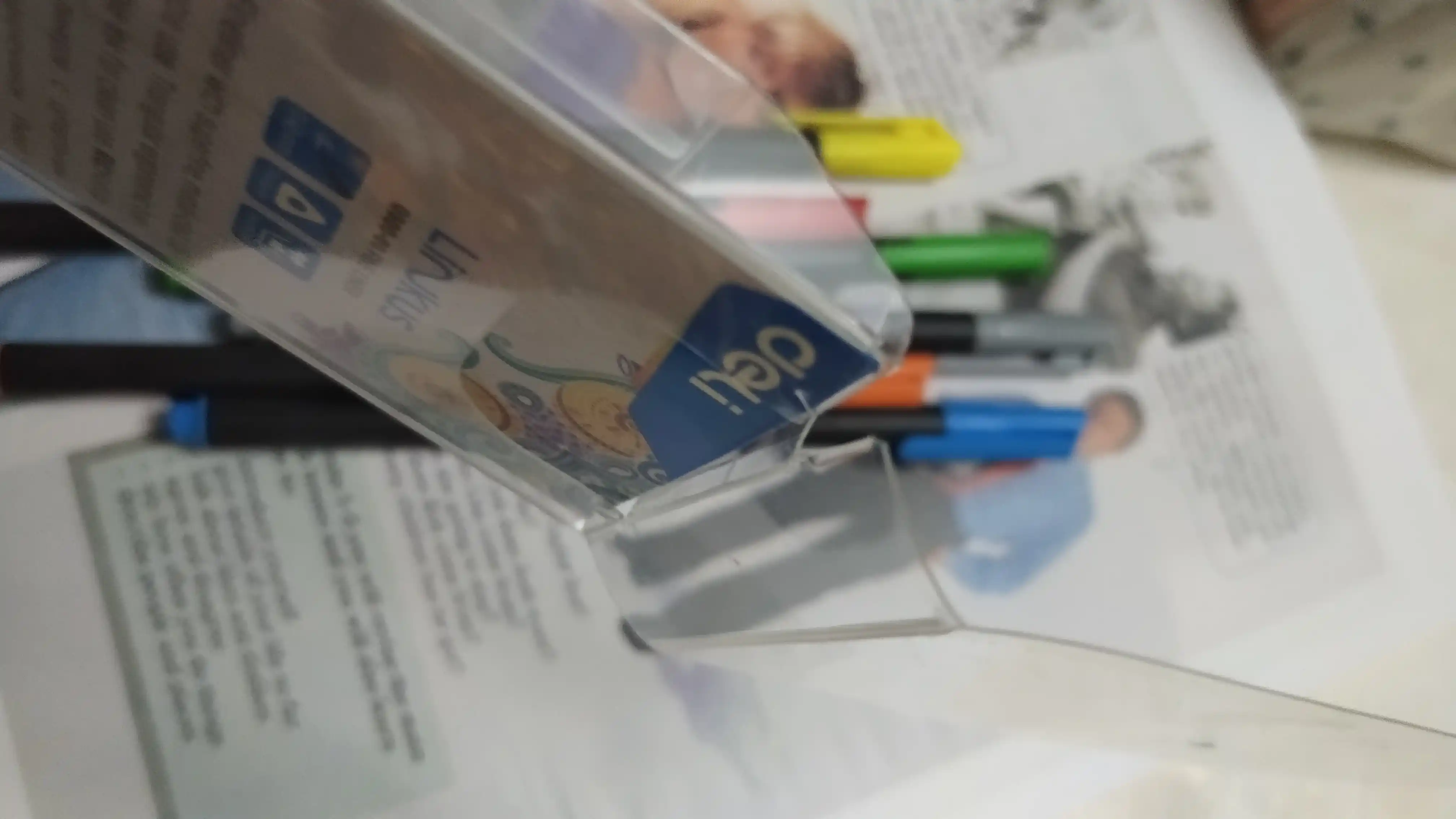 Лайнер ручки Deli 90006 Fine Liner, 6 цветов 