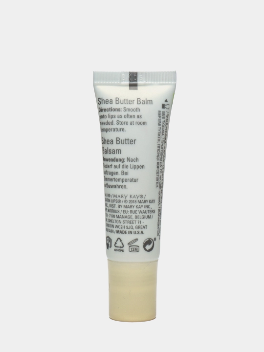 Satin Lips Shea yog'i lablarini parvarish qilish tizimi oq choy va sitrus