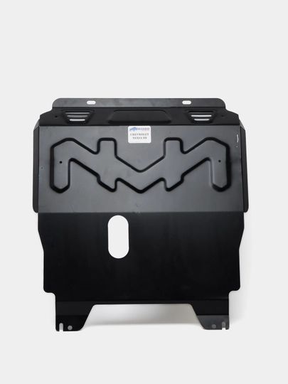 Защита двигателя Chevrolet Ravon Nexia 3+кпп, bizon, сталь + крепления — CARBOX-ZNEXIA3