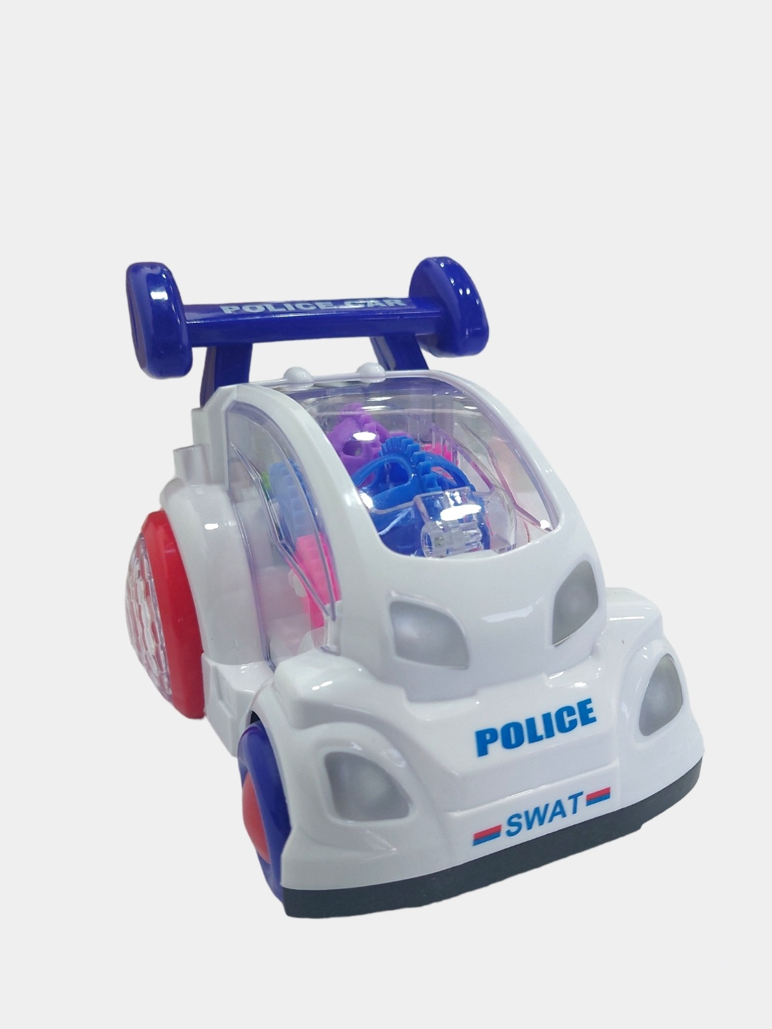 Игрушечная машина Police Car, с электрическими вращающимися музыкальными  элементами купить по низким ценам в интернет-магазине Uzum (448391)