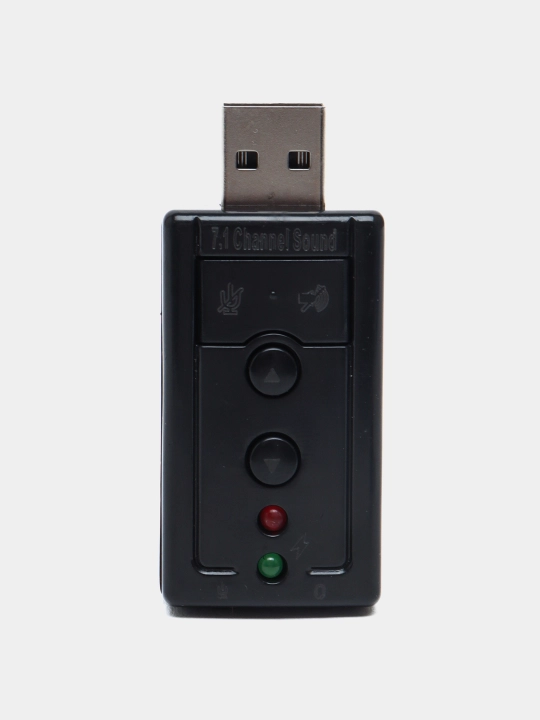 Звуковая карта SC-02 USB 7.1 с внешней регулировкой - 