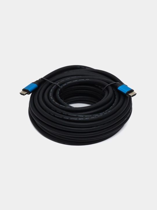 Кабель HDMI - 4K 1.5 м, 5 м, 10 м, 15 м, 20 м, 25 м, 30 м, 60 м, 70 м, 80 м, 90 м, 100 м - 
