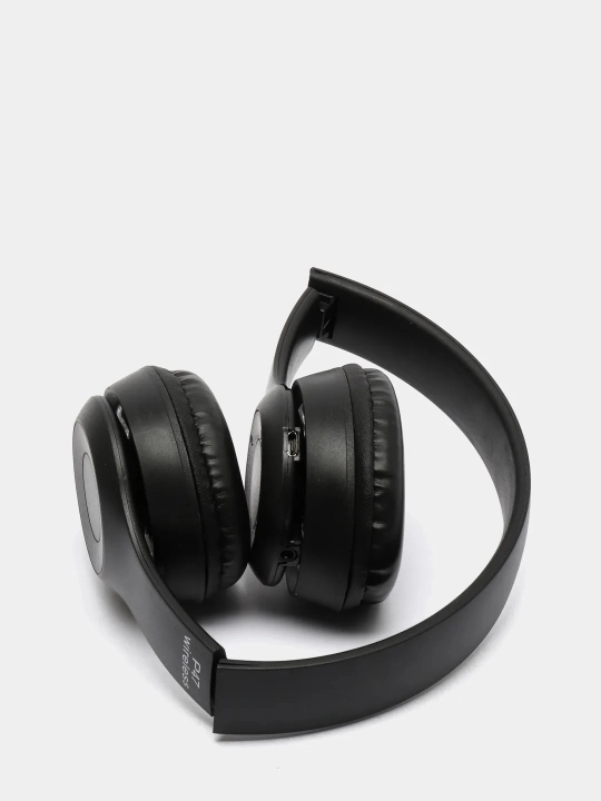 Simsiz Bluetooth quloqchinlar P47, mikrofon, radio va fleshka uyasi bilan