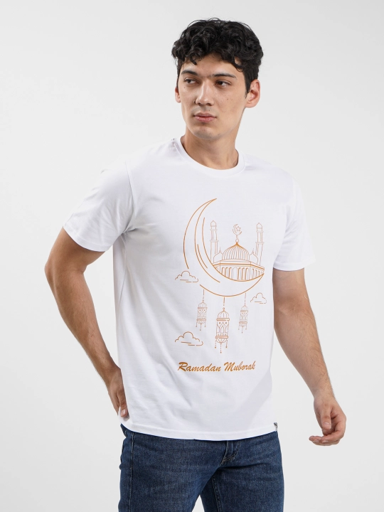 Futbolka "Ramadan muborak" printli