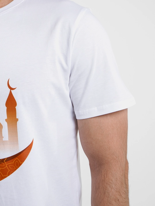 Futbolka "Ramadan Karim" bosma bilan