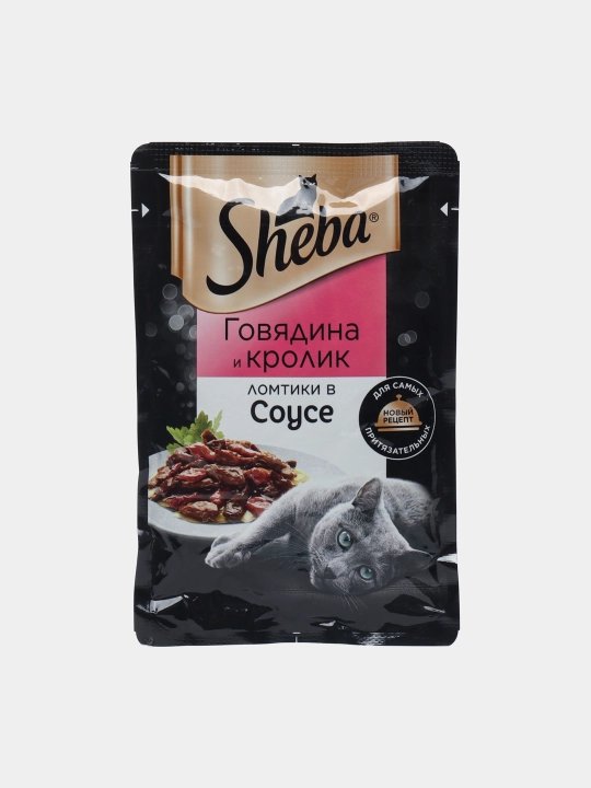 Влажный корм для взрослых кошек Sheba, 24 шт - 
