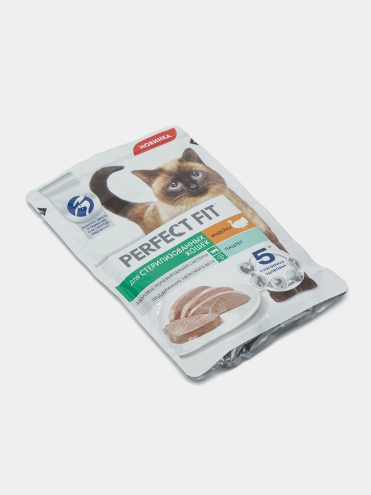 Mushuklar uchun nam yem PERFECT FIT 24 dona