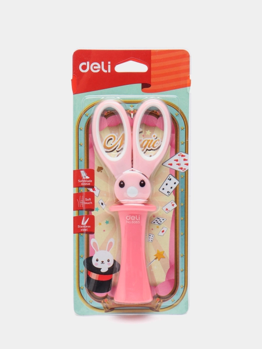 Qopqoqli qaychi Deli 6065