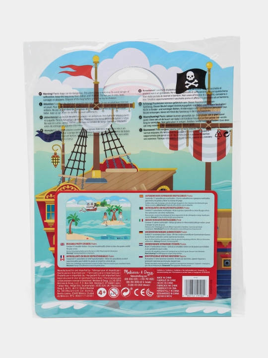 Stikerlar Qaroqchilar Puffy Sticker Play Set Pi 19102