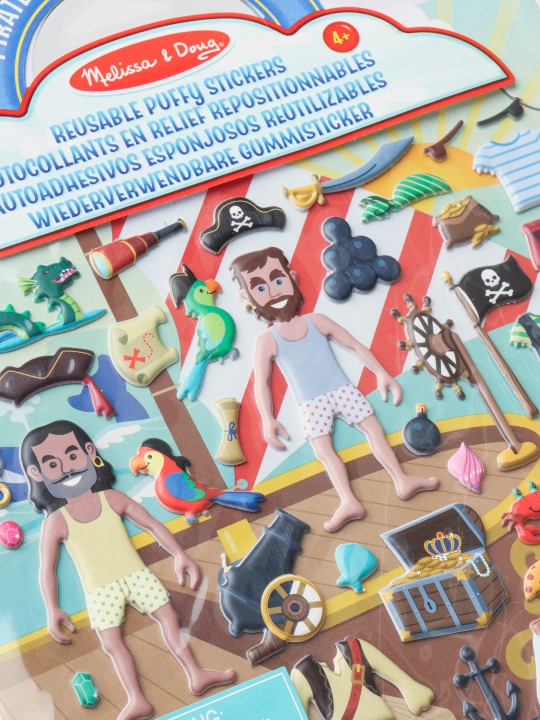Stikerlar Qaroqchilar Puffy Sticker Play Set Pi 19102