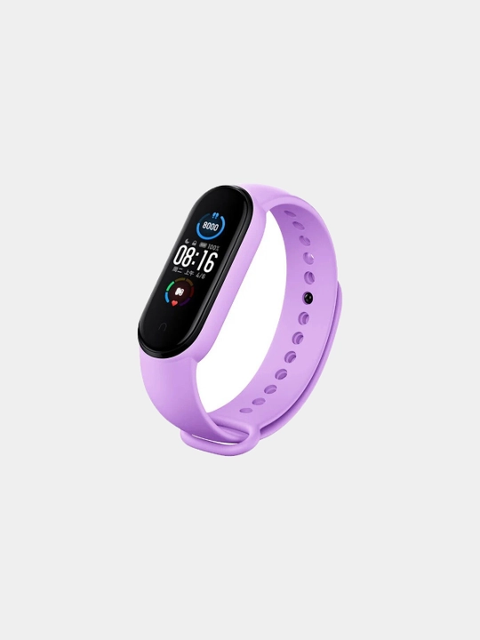 Ремешок для часов Xiaomi Mi Band 5/6/7 силиконовый