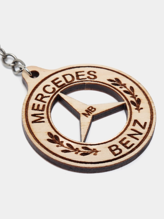 Брелок Mercedes Benz, светлый