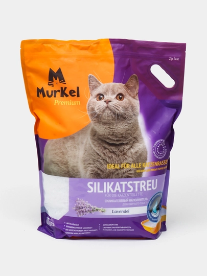 Наполнитель для кошачьего туалета Murkel, с ароматом лаванды, 10 л