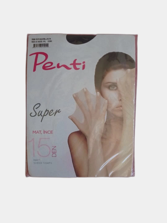 Ayollar uchun kapron kolgotkalar Penti Super Matt, 15 den - 
