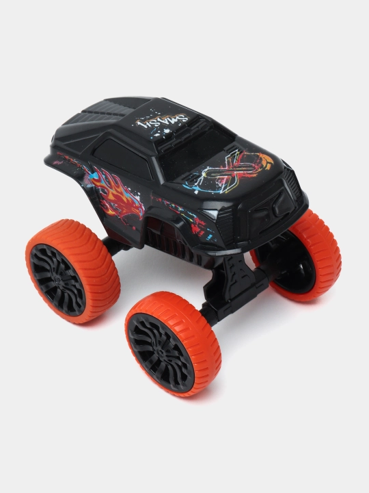 O'yinchoq mashina trek bilan XS SILV EXOST Smash n go playest