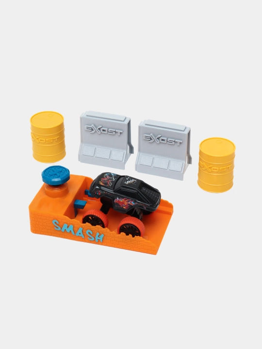 O'yinchoq mashina trek bilan XS SILV EXOST Smash n go playest - 