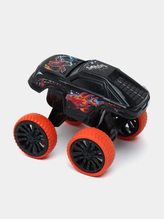O'yinchoq mashina trek bilan XS SILV EXOST Smash n go playest