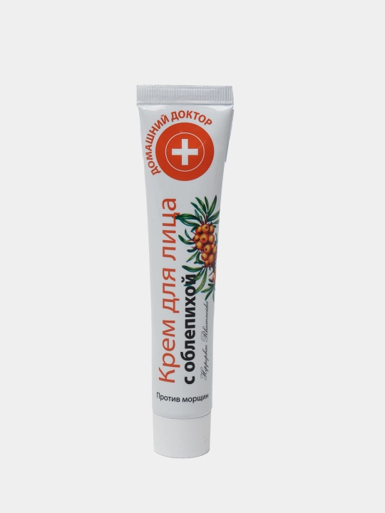 Yuz kremi, domashniy doktor, dengiz itshumurt bilan, ajinlarga qarshi, 42 ml