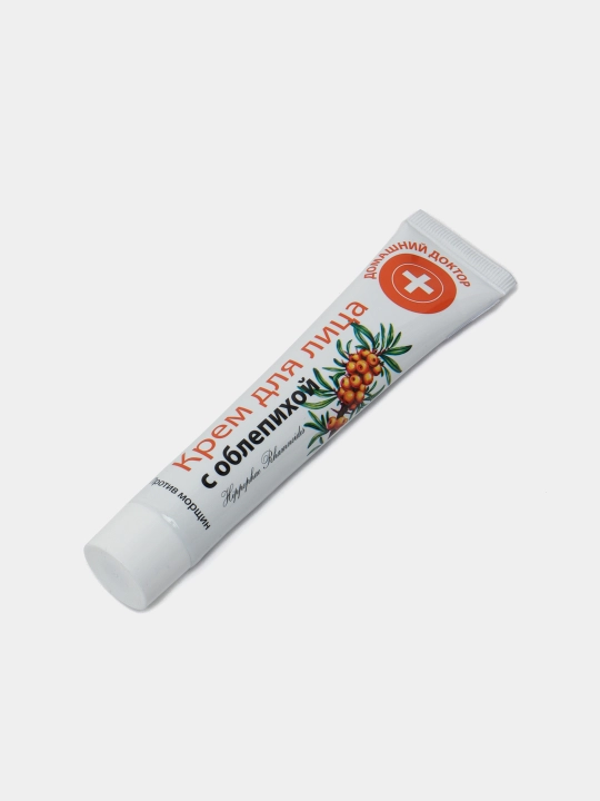 Yuz kremi, domashniy doktor, dengiz itshumurt bilan, ajinlarga qarshi, 42 ml