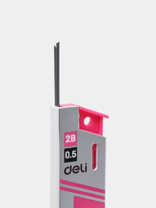 Qo'rg'oshin 4 dona, 0.5 mm 2B 20 dona 7003 Deli