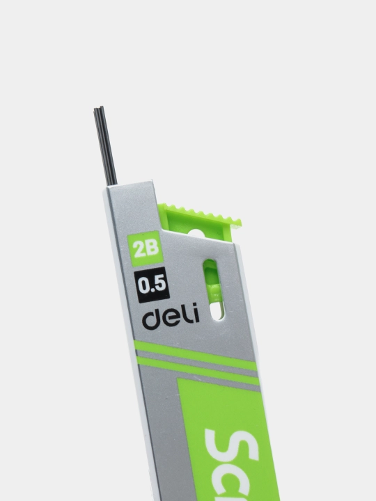 Qo'rg'oshin 4 dona, 0.5 mm 2B 20 dona 7003 Deli