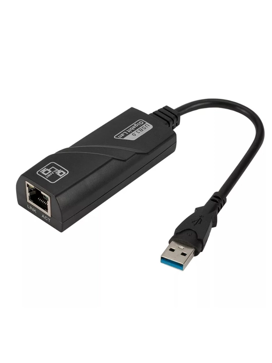 Адаптер-переходник Lan to USB 10, 100, 1000 Mb