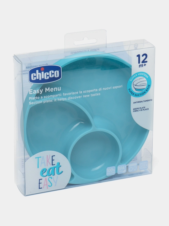 Silikon idish Chicco Easy Menu