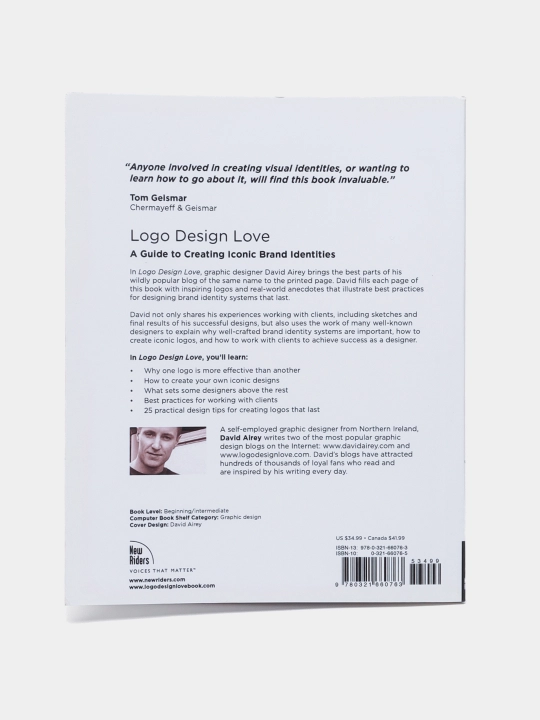 Logo design love: a guide to creating iconic brand idntities, NR :USA, Airey, D.