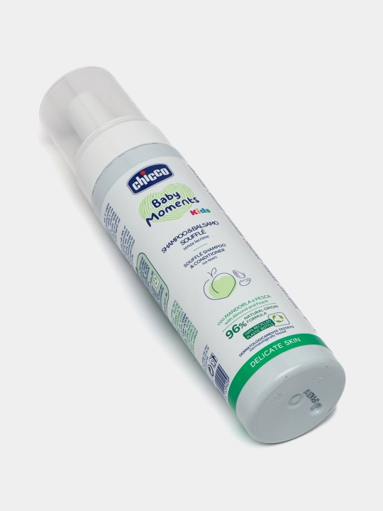 Суфле шампунь и кондиционер Chicco Baby Moments, 150 мл