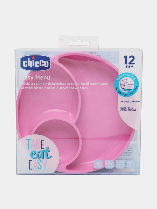 Silikon idish Chicco Easy Menu