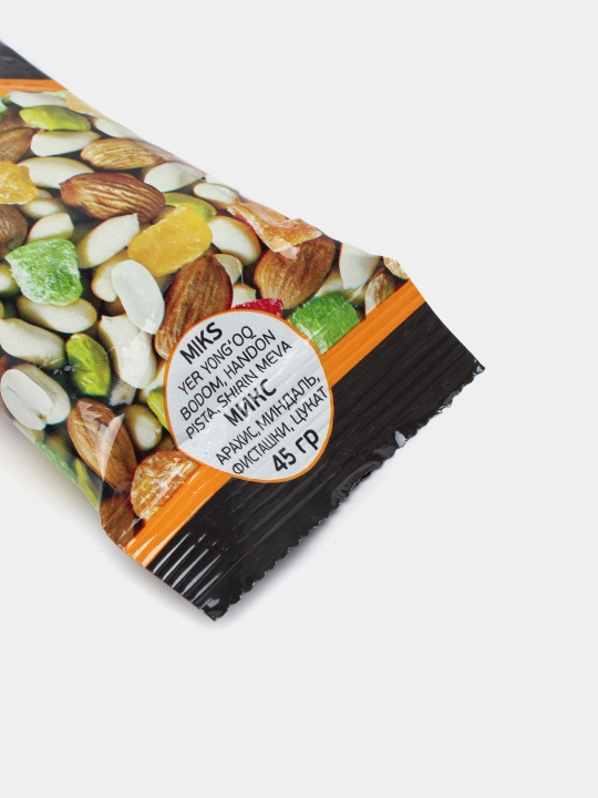 Mevali yong'oqlar Ermak, aralash, 45 g