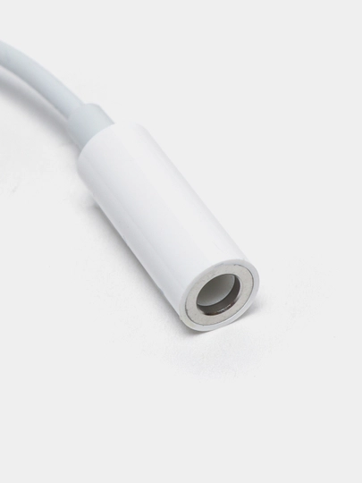 Apple Lightning to jack adapter 3.5 mm dan Lightning qurilmalariga