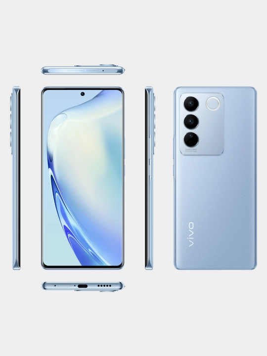 Смартфон Vivo V27 12/256 GB, 120Гц, 66W, быстрый заряд