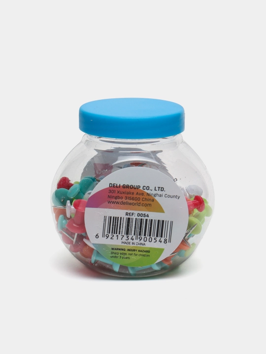 Deli 0054 kuch tugmalari, 23 mm, 100 dona