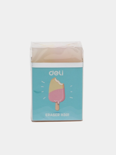 Ластик 5 шт, Deli H301 — DESKFOR-WSH301-ГОЛУБ
