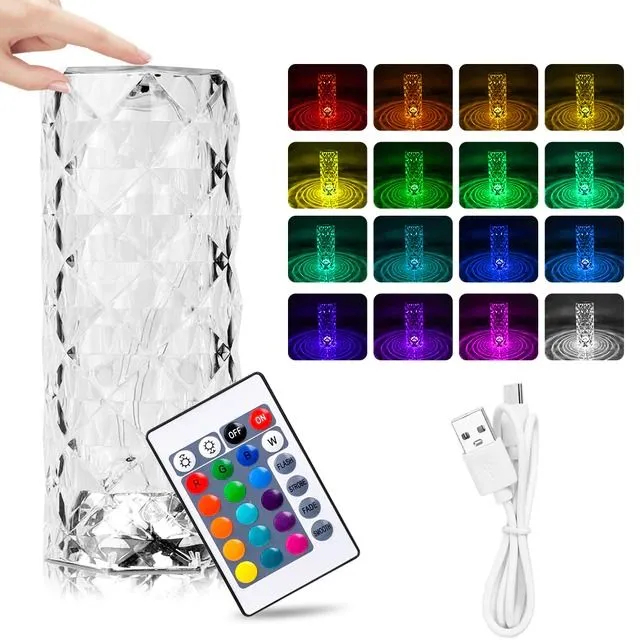 Сенсорный настольный светильник, 16 цветов купить по низким ценам в ...