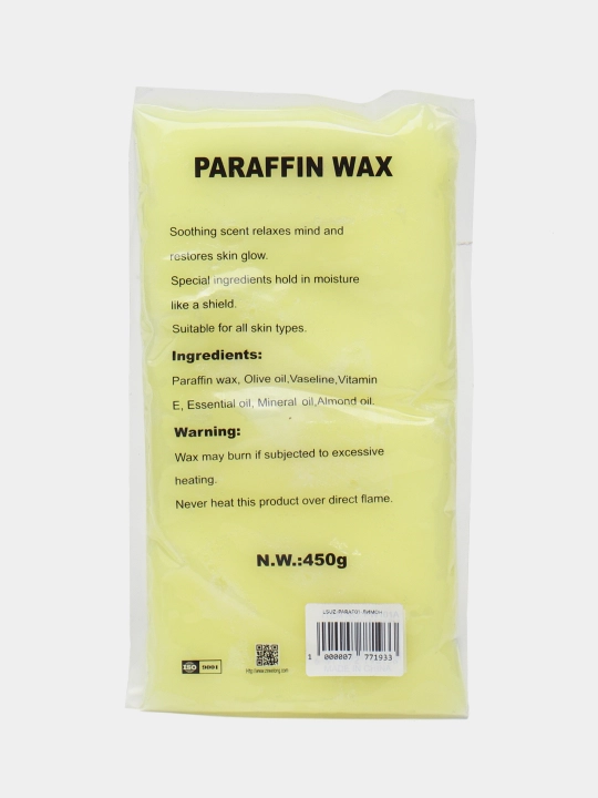 Kosmetik parafin, lavanda, jasmin, shaftoli, apelsin ekstraktlari bilan, 450 g