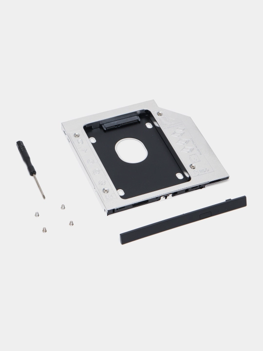 Salazka adapter noutbuk uchun DVD 9,5 mm o'rniga SSD/HDD caddy uchun optibay