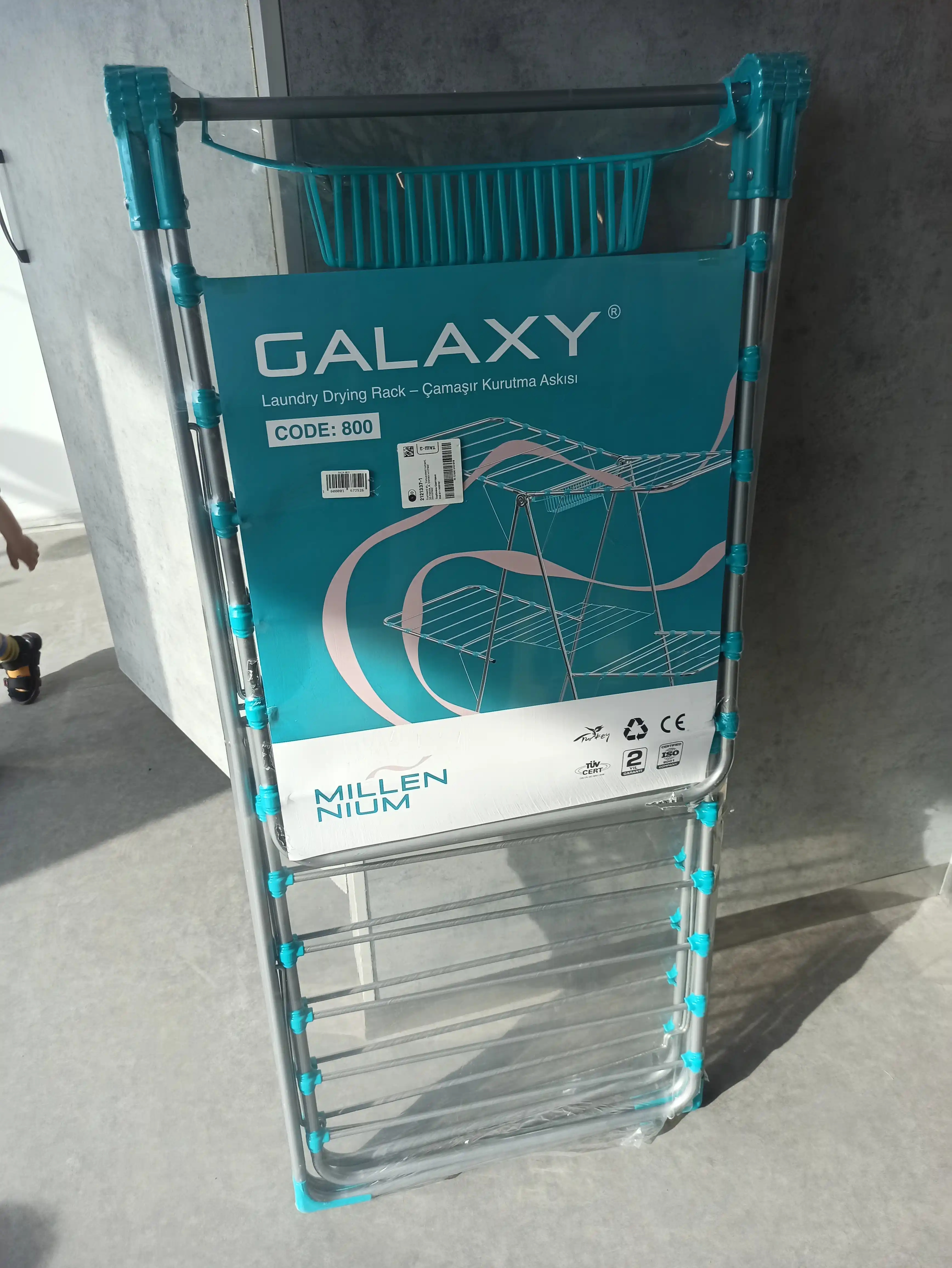 Millennium Galaxy kiyim quritgich, polda turadigan, metall, Turkiya, 20 m