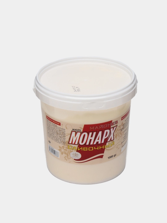 Майонез "Монарх" сливочный, ведро 1 кг - 