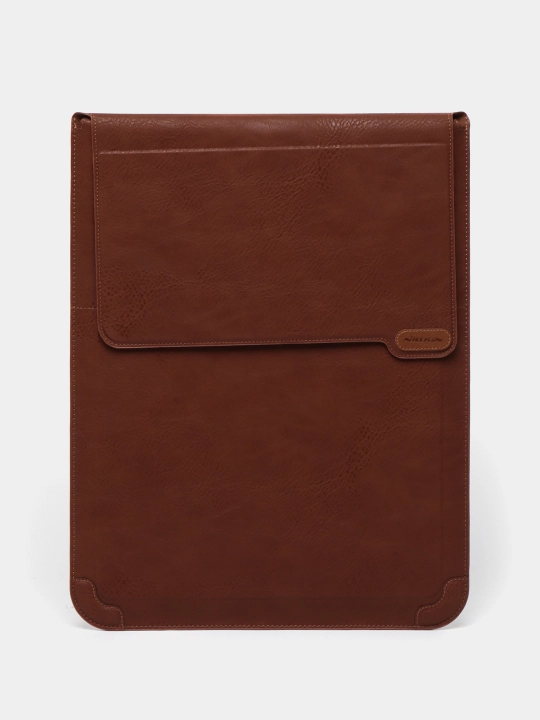 Чехол для ноутбука универсальный Nillkin Black Laptop Sleeve 14" дюймов из экокожи - 