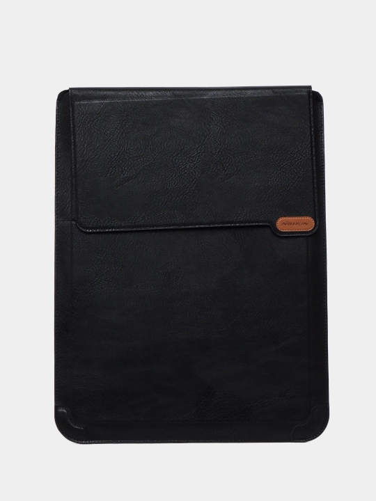 Чехол для ноутбука универсальный Nillkin Black Laptop Sleeve 14" дюймов из экокожи - 